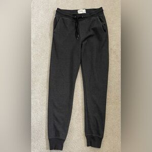 Free Planet Jogger Pants Mens 30Small Organic Black Charcoal Pull On Drawstring